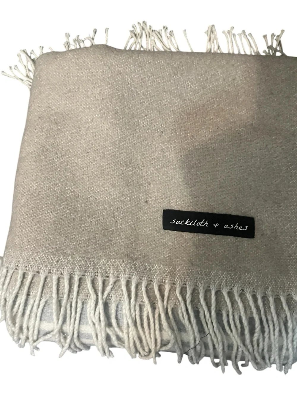 Sackcloth & Ashes Throw Blanket